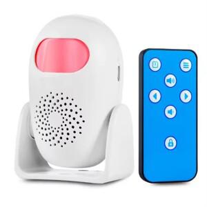 세련된 디자인M120 웰컴 차임 스마트 동작 감지기 알람 PIR 적외선 도난 방지 초인종 홈 차고 상점 Secur