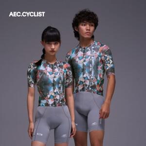 AEC 남성 여성 사이클링 저지 여름 숏  자전거 셔츠 2026 디자인 MTB 의류 통기성 빠른 자전거 저지