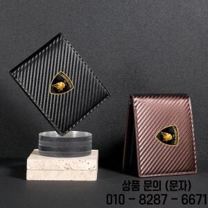탄소 섬유 ID 가방 자동차 로고 은행 카드 홀더 람보르기니 LP570 Urus Gallardo Aventador 액세서리