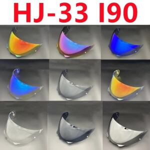 HJC I90 HJ-33 헬멧 바이저 실드 렌즈 Casco Moto 교체 Uv Protection Sunshield 용