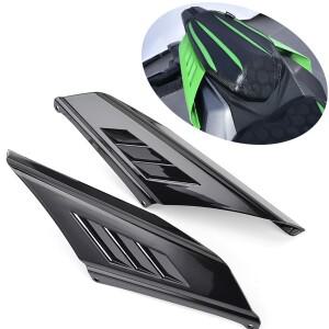 가와사키 ZX-4R ZX4R ZX-4RR ZX4RR 바이크 오토바이 리어 테일 윙 리어 스포일러 에어로다이나믹 윙렛 페어