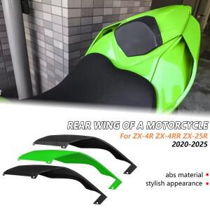 ZX4R ZX4RR ZX25R 사이드 패널 페어링 개조 리어 스포일러 에어로다이나믹 윙렛 페어링 ZX-25R ZX-4R ZX-4R
