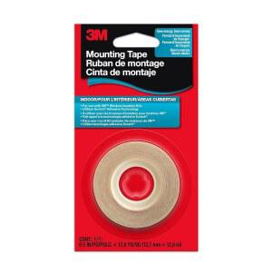 3M 윈도우 필름 장착 테이프, 1/2인치 x 13.8야드 롤, 절연체 키트와 함께 사용, 페인트 우드, 알루미늄, 비닐 클래드 몰딩 등에 실내 적용이 간편함 (2145C)