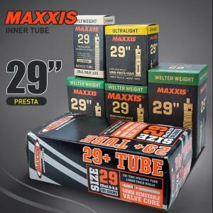 1pc 초경량 MAXXIS 29 자전거 내부 튜브 AV FV Presta Stab Blow Proof MTB 도로 자전거 튜브 카메라 타이