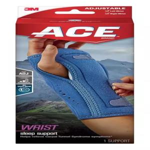 ACE 브랜드 나이트 손목 수면 지원 209626 조절 가능 케이스당 12팩