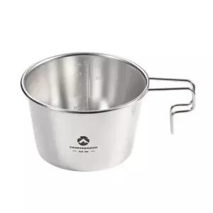대용량시에라컵 스텐 대용량 시에라컵 계량 캠핑컵 그릇 600ml 1P