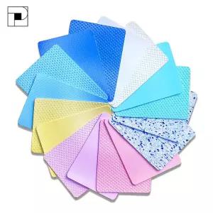 수영장 방수 매트 필름 미끄럼방지 pvc 원단 샘플