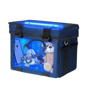 UVCOOLPLUNGE 12L UV 살균기 박스 3레벨 타이머가 장착된 휴대용 살균 청소기 가정용 접이식 클리너 오존 프리 머신