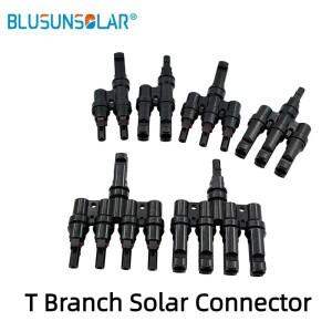 병렬 연결 태양광 커넥터, TUV 패널 PV DIY 케이블, 2T, 3T, 4T, 5T, 6T, 30A, 50A