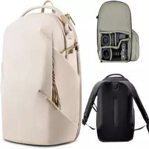 소니/캐논용 PGYTECH OneGo Lite 22L 카메라 백팩 DSLR/미러리스 16인치 노트북용 사진 팩 크림