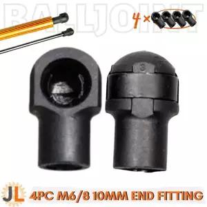 호환  M6M8 암나사 10mm 스프링 스트럿 리프트 지지대 볼 스터드 소켓 조인트 베어링 엔드 피팅 커넥터 교