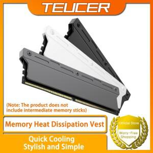 TEUCER RAM 방열판 PC 메모리 냉각 알루미늄 조끼 데스크탑 DDR2 DDR5에 적용 가능