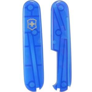 빅토리녹스 정품 PLUS 플라스틱 커버 슬롯이 91MM 추가된 트랜스큘런트 눈금 블루