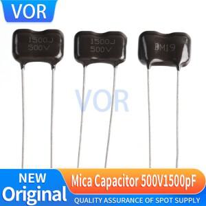 VIHOT CMDM 실버 마이카 커패시터 500V 1500pF - Hi-Fi 앰프용 고정밀 오디오 등급 브라운 클래식 시리즈