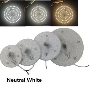 12W 18W 24W 36W LED 링 패널 원형 조명 AC110V-240V 사각 천장 보드 램프