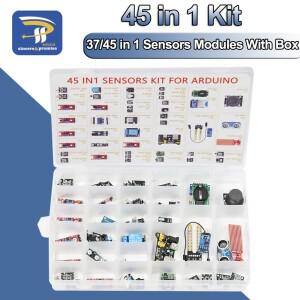 라즈베리 파이용 센서 모듈 스타터 키트 박스 포함 DIY UNO R3 MEGA2560 45 in 1 16 종류 37 1 보다 우수