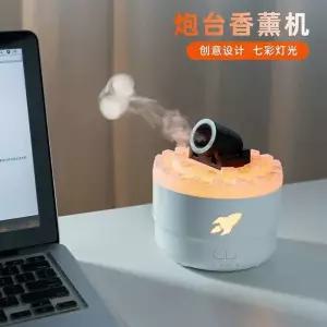 화산 미니 대포 USB 인테리어 무선 3in1 충전식 무드등 소품