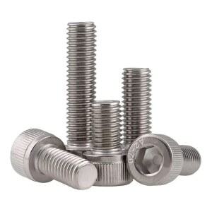 20PC M4 M5 M6 알렌 볼트 A2 304 스테인레스 스틸 소켓 나사 육각형 육각 머리 DIN 912 50MM 16MM 20MM