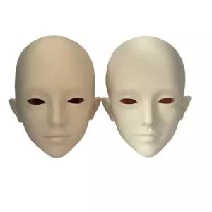 메이크업 두상 착용 실리콘 연습용 미용 가발 헤어 마네킹 학원 인형 시험
