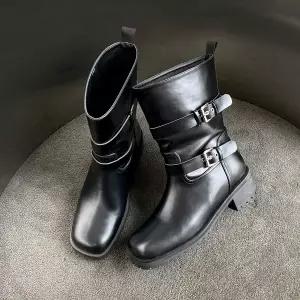 소보제화 호베네 투벨트 트랙솔 라이더부츠 4cm 3301161