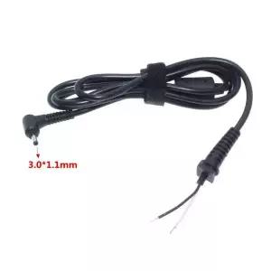 호환 3.01.1mm 3.0x1.1mm DC 잭 전원 충전기 플 커넥터Asus Acer Ultrabook 어댑터용 코드케이블 전선가리