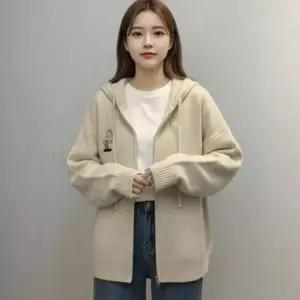 [텐바이텐]여성 앤드 후드스타일 집업 가디건 데일리 카디건 간절기 아우터 니