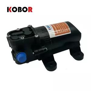 호환  마이크로 전기 펌프 DC 12 V 70psi 3.5lmin 블랙 마이크로 고압 다이어프램 분무기 세차 농업용 12 V