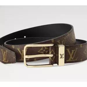 [LOUIS VUITTON]루이비통 퐁 뇌프 브라운 35mm 벨트 155547225