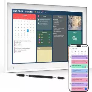 Fosson 15.6인치 스마트 디지털 캘린더 및 안무 차트 1920x1080 터치스크린 - 64GB WiFi 멀티 동기화