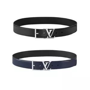 [LOUIS VUITTON]루이비통 LV 스카이라인 35MM 나파 가죽 벨트 155547261