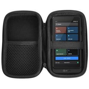Shopify POS Go용 마오얼산 휴대용 케이스 - 모바일 포인트 오브 기계 소매 신용카드 리더 바코드 스캐너 소프트웨어 장치(케이스 전용)