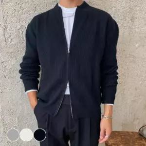 시원한가디건 정장 캐주얼 데일리 남자 투웨이 집업 니트 가디건