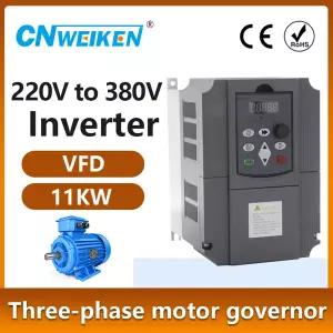 호환  VFD 1.5kw 2.2KW 3kw 4kw 5.5kw 7.5kw 11kw 인버터 부스트 AC 주파수 인버터 1상 220V 입력 - 3상 22