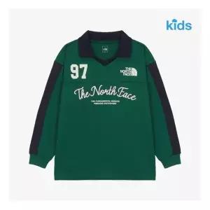 노스페이스 키즈 스타디움 롱슬리브 티NT7TR53JGR NT7TR53T 1933623