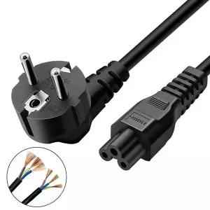 호환 EU 전원 케이블 전선가리개 노트북 HP Dell Toshiba ASUS Lenovo Notebook 용 3 핀 전원 어댑터 코드