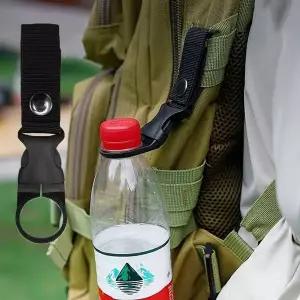 등산용 생수병 고리 카라비너 스트랩 배낭 물통 연결 홀더 18