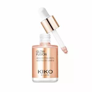 키코 밀라노 글로우 퓨전 하이라이트 드롭 02 리퀴드 페이스 형광펜 메탈릭 마감 처리