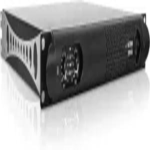 사운드 타운 경량 1U 2채널 PA/DJ 전력 증폭기 설치 및 회의용 4옴에서 2 x 1150W (UPDM-D3)
