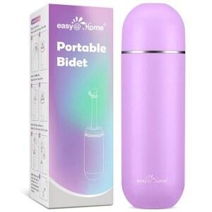 이지 휴대용 여행 비데 산후 필수품을 위한 페리 보틀 관리 개인 위생을 분무기 키트 380ML 12 8온스 여성 남성 EPB 01 핑크