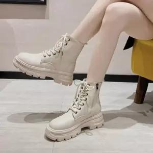 패션 여자 키높이 신발 워커 데일리 슈즈 신상 구두 여자워커 여성워커 여자하이탑워커