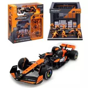 [텐바이텐]F1 레이싱 피트 정비소 맥라렌 MCL38 오스카 피아스트리 미니카