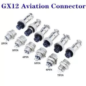GX12 항공 커넥터 2P 7P 도킹 4P 6P 블록 유형 5P 고정 모바일 3P 터미널