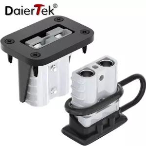 DaierTek 2PCS 50A 배터리 12 케이블 빠른 커넥터 분리 6 게이지 연결 AP 50 DS2001 2PCS