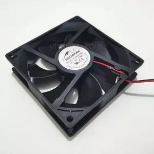 SNOW FAN YY9225H12S 12V 92x92x25mm 서버 30A 2선 0 냉각 검정색 고정 색상