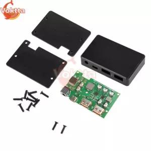 DC 12-30V DIY 태양열 충전기 키트 MPPT 컨트롤러 전압 조정기 안정기 인버터 black