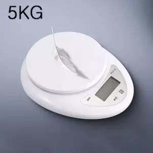 5KG 미니 휴대용 전자 주방 저울 음식 무게 측정 LCD 디스플레이 디지털 계량기 1pc 5킬로그램