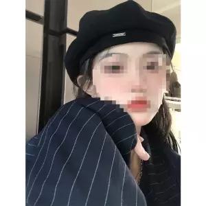 일본 화가 영국 복고풍 레트로 봄 가을 얇은 베레모 면 귀여운 캐주얼 여성 모자
