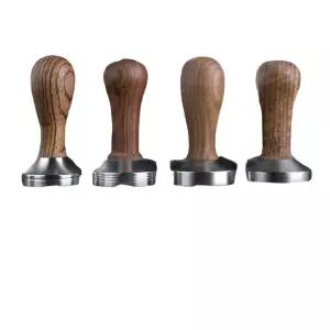 커피탬퍼 툴 스테인리스 베이스 원두 보정 에스프레소 곡면 커피용품 58mm 압력 머신용