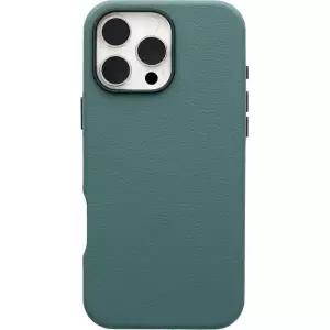 OtterBox 아이폰 16 프로 맥스 케이스 - 프리미엄 선인 가죽 - 내 MagSafe 자석 - 금속 버튼 - 울트라 슬림