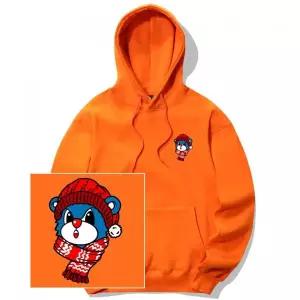 매장정품 TRIPSHION 트립션 SANTA BEAR LOGO GRAPHIC 후드티 - 오렌지 TRIP23HDORG029 1541460